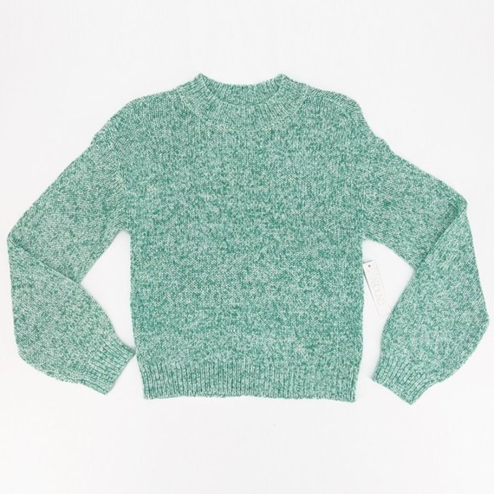 Abound Nordstrom Womens Small Sweater Spring Daze Green Marled Dolman Sleeve NWT